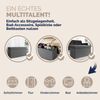 CASARIA® Sitzbank mit Stauraum Cord M Anthrazit Bild 5