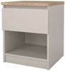 Home affaire Nachttisch Naia, Nachtkommode, Nachtschrank, Beistelltisch, mit 1 Schublade, Breite 40 cm, Höhe 50 cm Bild 2