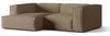 Micadoni Ecksofa Nuria 3-Sitzer Links Boucle Cappuccino Bild 2