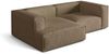 Micadoni Ecksofa Nuria 3-Sitzer Links Boucle Cappuccino Bild 3