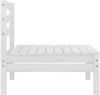 vidaXL 3-tlg. Garten-Lounge-Set Weiß Kiefer Massivholz 3082443 Bild 5
