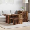 Konsolentisch, Beistelltisch, Konsole Altholz 91,5 x 35 x 38,5 cm Holzwerkstoff Bild 2
