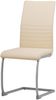 Albatros Freischwinger Stühle 4er Set MURANO, Beige - Esszimmerstuhl Schwingstuhl mit modernem Design, Kunstleder-Bezug, dicke Polsterung, Küchenstuhl, Polsterstuhl, Stuhl Esszimmer Esstisch Bild 2