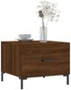 vidaXL Couchtisch Braun Eichen-Optik 50x50x40 cm Holzwerkstoff 829410 Bild 3