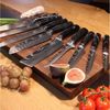 Küchenkompane Messer-Set Messerset asiatisch mit magnetischer Holzleiste - Kuro Küchenmesser (2-tlg) Bild 4
