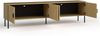 AX LIVING TV Schränke Brunelli 200 cm Eiche Baltic TV Lowboard 4-türig Bild 3