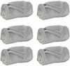 vidaXL Wohndecken 6 pcs Grau 220 x 240 cm Fleece 42016803 Bild 2