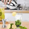 LA CUTE Cocktail-Set Edelstahl Cocktail Shaker Set 14-teilig mit Bar-Tools, Cocktailrezepte, (Cocktail Shaker Bar-Set 14-teilig mit Zubehör für Mixen & Geschenkbox, 14-tlg, 14-teiliges Edelstahl Cocktail Shaker Set für Zuhause & Bar), Auslaufsicher, sp... Bild 2