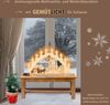 Weigla Schwibbogen (1-tlg), Erzgebirge garantiert, Weihnachtsdeko Innen, Weihnachtsbeleuchtung Bild 3