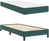 vidaXL Boxspringbett mit Matratze Dunkelgrün 100 x 200 cm Stoff 3398674 Bild 5
