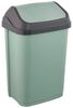 keeeper Mülleimer mit Schwingdeckel, 25 l, 33,5 x 25,5 x 53,5 cm, Swantje, Grün (Nordic Green) Bild 3