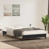 vidaXL Bettgestell ohne Matratze Schwarz 120x220 cm Samt 4101399 Bild 3