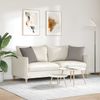 vidaXL Sofakissen 2 pcs Taupe 45 x 45 cm Stoff 42013917 Bild 4