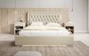 Designer Polsterbett Rio inkl. RGB, USB und Stauraum 160x200 Beige H2 (bis 70kg) Bild 3