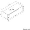 SONNI Lowboard Lowboard TV Hängend Weiß/ Schwarz TV Schrank in Wohnzimmer (Packung), 140-180cm tv schrank in wohnzimmer für 35''- 45'' Fernseher Bild 4