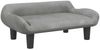 vidaXL Hundebett Hellgrau 70x40x24 cm Samt Bild 2
