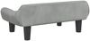vidaXL Hundebett Hellgrau 70x40x24 cm Samt Bild 5