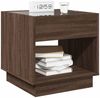 vidaXL Nachttisch mit Infinity-LED Braun Eichen-Optik 50x50x50 cm 3284090 Bild 5