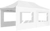 vidaXL Profi-Partyzelt Faltbar mit Wänden Aluminium 6×3m Weiß 45510 Bild 3
