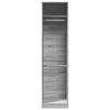 vidaXL Kleiderschrank Grau Sonoma 50x50x200 cm Holzwerkstoff 3307788 Bild 4