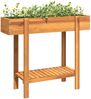 vidaXL Hochbeet 90x30x75 cm Massivholz Akazie 366499 Bild 4