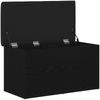 vidaXL Sitzbank mit Stauraum Schwarz Eichen-Optik 82 x 42 x 45 cm 862984 Bild 5