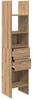 vidaXL Bücherregal Artisan-Eiche 40 x 35 x 180 cm Holzwerkstoff 875440 Bild 5