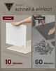 Vasagle TV-Schrank für Fernseher bis zu 60 Zoll, superschnelle Montage, Toolless-Technologie, Fernsehtisch Wohnzimmer, geriffeltes Glas modern, 140 x 39 x 45 cm, wolkenweiß-naturbeige Bild 3
