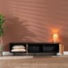 Bronx71 TV-Schrank Ray schwarz / Eiche hell 180 cm Bild 2