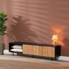 Bronx71 TV-Schrank Ray schwarz / Eiche hell 180 cm Bild 4