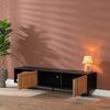 Bronx71 TV-Schrank Ray schwarz / Eiche hell 180 cm Bild 5