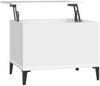 vidaXL Couchtisch Weiß 60x44,5x45 cm Holzwerkstoff 819572 Bild 2