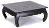 DESIGN DELIGHTS Couchtisch OPIUMTISCH "EAST 80", 80x80x36 cm, Altholz massiv, Beistelltisch Bild 4