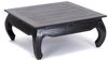 DESIGN DELIGHTS Couchtisch OPIUMTISCH "EAST 80", 80x80x36 cm, Altholz massiv, Beistelltisch Bild 5