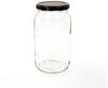 MamboCat Einmachglas 12er Set Rundglas 1062 ml To 82 Schwarzer Deckel incl. Rezeptheft, Glas Bild 2