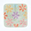 Homescapes Badematte Rutschfeste Duschmatte mit Blumenmuster 100% Baumwolle, mehrfarbig, Höhe 20 mm, 50x50 cm Bild 5