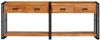 vidaXL Konsolen-Tische 2 pcs Braun 200 x 33 x 75 cm Massivholz Akazie 3324227 Bild 5