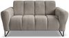 Beautysofa Sofa mit Metallbeine in schwarzer VOLARE, 2-Sitzer, viele Farbvarianten, ohne Schlaffunktion Bild 2