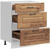 vidaXL Küchenunterschrank Kalmar Altholz-Optik Holzwerkstoff 854287 Bild 5