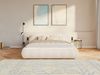 Selsey 'Shels Low' Polsterbett 160x200 mit Bettkasten, Breitcord, Creme Bild 2