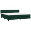 vidaXL Boxspringbett mit Matratzen Dunkelgrün 180x220 cm Samt 3317412 Bild 2
