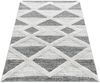 Hochflor Teppich Pepe Läufer - 80x150 cm - Grau Bild 3