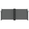vidaXL Seitenmarkise Ausziehbar Anthrazit 100x600 cm 4004583 Bild 3