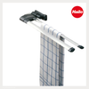 Hailo Secco Alu Line Handtuchhalter ausziehbar Aluminium 2-armig Handtuchstange Bild 3