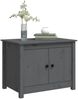 Couchtisch Grau 71 x 49 x 55 cm Massivholz Kiefer [820928] Bild 4