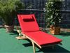 Teak Gartenliege Görz Rot Bild 3
