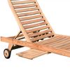 Teak Gartenliege Görz Rot Bild 2