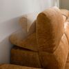Ecksofa Ottomane rechts Chenille 284x208x79 rostfarben VALENTINA Bild 4