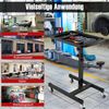 2 in 1 Rollbarer Werkzeugtisch mit Abnehmbarem Fach Höhenverstellbarer Arbeitstisch Bild 3
