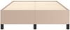 Einzelbettgestell Design für Erwachsene ohne Matratze Cappuccino-Braun 120x190cm Kunstleder d4223e Bild 5